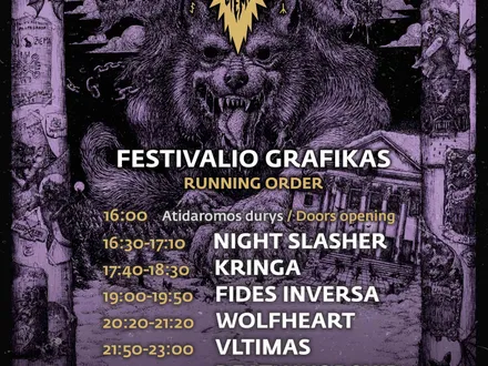 Festivalio VILKŲ ŽIEMA 2026 programa